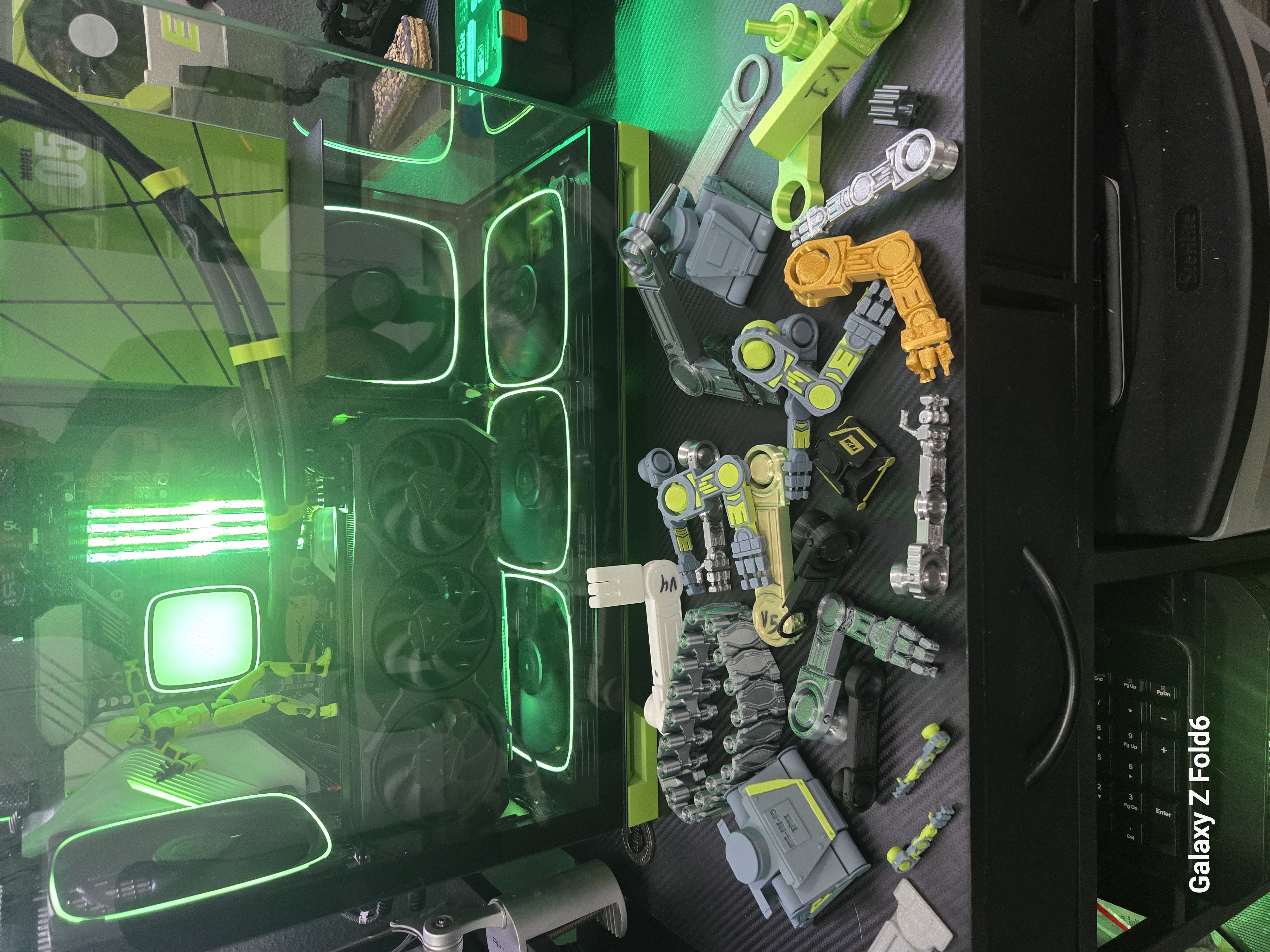 Prototype parts spread